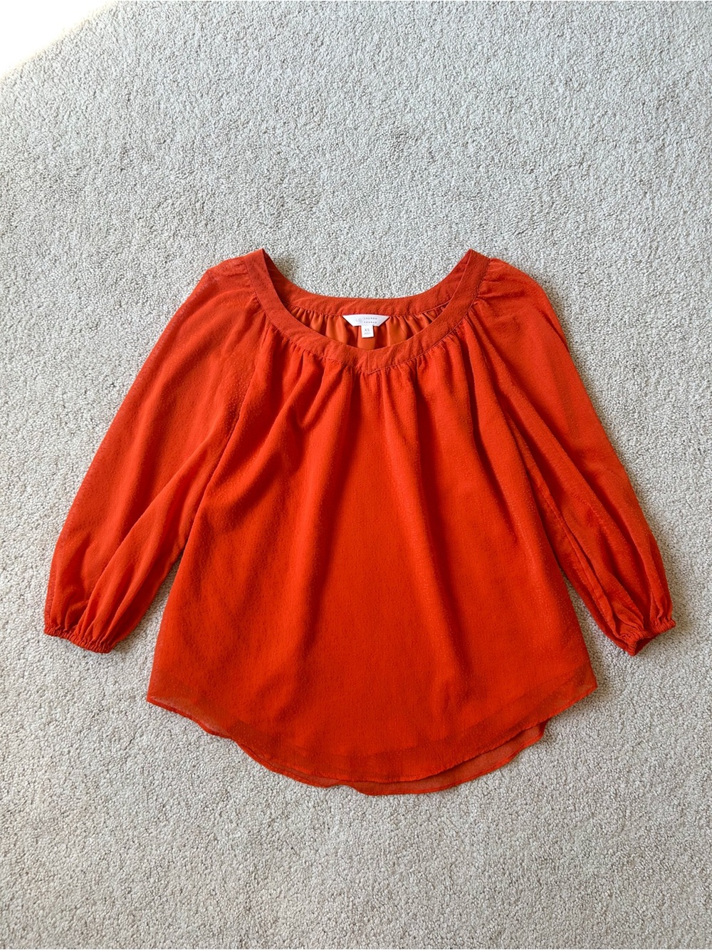 Lauren Conrad Women's Orange Blouse